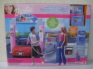 barbie car wash autolavaggio lave autowaschanlage playset doll 2002 NRFB 47810 - Imagen 1 de 6