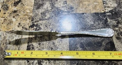 TURN-OF-THE-CENTURY ANTIQUE c1901 PRINCESS SILVERPLATED MASTER BUTTER KNIFE 🧈 - Image 1 of 4