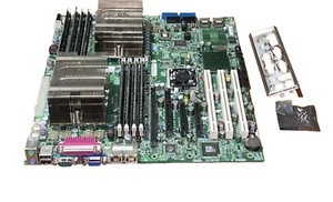 Supermicro H8DM3-2 Bundle Mainboard  mit 2x AMD OPT. 2214 , 8GB Ram DDR2 - Bild 1 von 5
