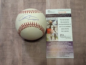 Chris Davis Signed Official Baseball JSA COA Orioles O's Rangers All Star - Picture 1 of 6