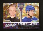 2021-22 Mvp Before And After Gold #Ba-12 Elias Pettersson - Vancouver Canucks