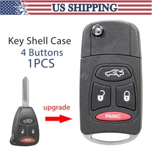 Para Jeep Grand Cherokee 2005 2006 2007 llave mando a distancia carcasa cubierta KOBDT04A - Imagen 1 de 10