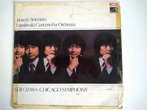 Janacek Sinfonietta Lutoslawski Seiji Ozawa Chicago Symphony Orchestra 12" Vinyl - Picture 1 of 4
