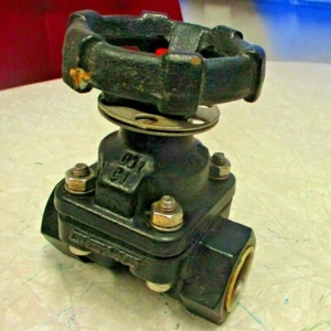 GEMU 675 Diaphragm Valve 1" FNPT Threaded Ends | Cast Iron Body | EPDM Diaphragm - Picture 1 of 12
