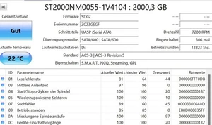 Seagate Enterprise Capacity v5 2TB 3,5" HDD Festplatte ST200NM0055 - Bild 1 von 2