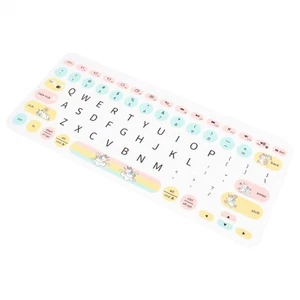 Regenbogen -Tastaturschutzfilm Tastaturzubehör Tastaturfolie Aus Silikon - Bild 1 von 12