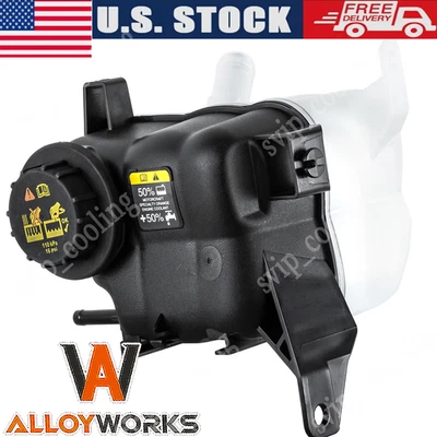Coolant Reservoir w/Cap Fit 2011-2018 Ford Explorer Taurus Lincoln MKS Mercury. - Image 1 of 4