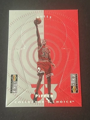 1997 - 98 1997 年 UPPER DECK 收藏家选择微型 SCOTTIE PIPPEN #M4 名堂 — 第 1/2 张图片