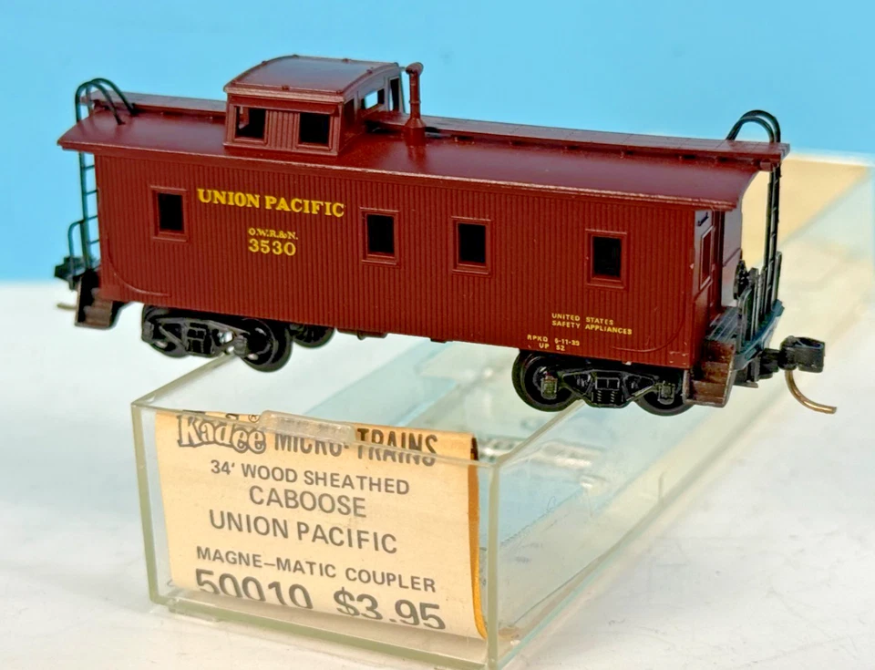 N Scale Kadee 50010 Union Pacific Caboose  Reporting # 3530 - Image 1 of 1