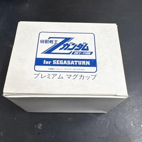 Zeta Gundam Premium Mug Sega Saturn Not for Sale