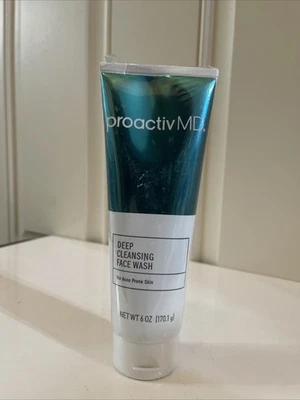 New PROACTIV MD DEEP CLEANSING FACE WASH 6 Oz Bottle SEALED Acne Treatment - Image 1 of 3