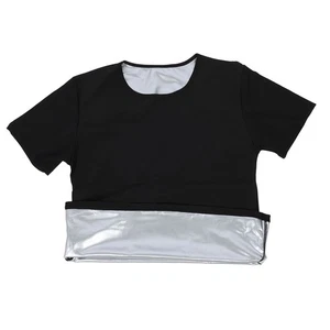 Women Sauna Shirt Multifunction Comfort Accelerate Fat Burning Sweat Body Sh PLM - Picture 1 of 12