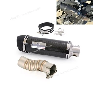 For CF-Moto 450SS 450SR 450NK 2022-2025 Exhaust Tip Mid Link Pipe Escape Muffler - Picture 1 of 10