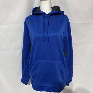 Nike Therma Fit Hoodie Herren Large Blau Kängurutasche Sweatshirt - Bild 1 von 10