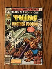 Marvel Two-In-One #41 Featuring The Thing &  Brother Voodoo Marvel 1978