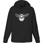 'Bumble Bee' Adult Hoodie / Hooded Sweater (HO005489)