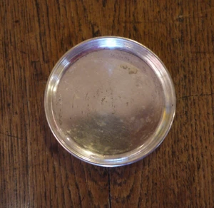 1 - BIRKS Sterling Silver Coasters? - 3 1/16" D - 28 grams total - Picture 1 of 4