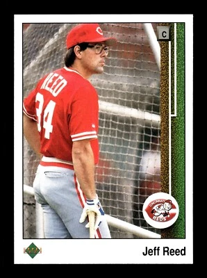 JEFF REED ⚾ 1989 Upper Deck Baseball #276 Cincinnati Reds - Image 1 of 2
