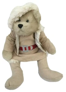 Gwen 2009 Oso de Peluche Peluche Peluche 16 pulgadas Invierno Sombrero Vestido Chaqueta Botas - Imagen 1 de 8