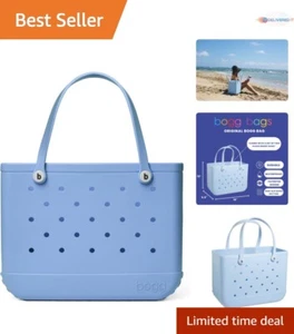 Lightweight and Durable Waterproof Tote Bag - Perfect for Beach Adventures - Picture 1 of 11