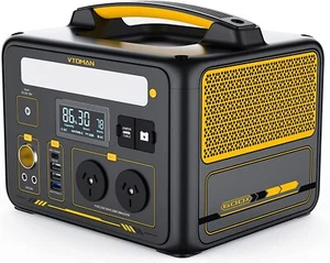 VTOMAN Portable Power Station 600W Solar Generator Battery Power Supply Camping - Picture 1 of 9