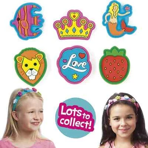 Boppiband Pop & Swop Interchangeable Charm for Hairband, Mermaid Dreams Set of 6 - Picture 1 of 9