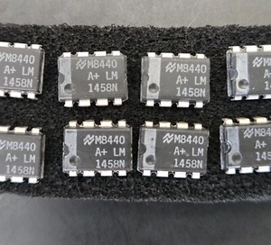 AMPLIFICADOR OPERACIONAL DUAL IC 1 pieza LM1458N National Semiconductor OP AMP 8PIN DIP - Imagen 1 de 1