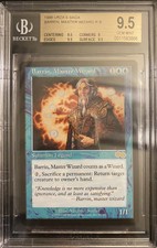 Barrin, Master Wizard - BGS 9.5 GEM MINT- Urza's Saga - MTG - Vintage - Legacy