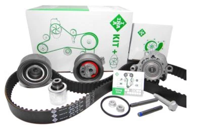 Kit Cinghia Distribuzione + Pompa Acqua INA Audi Skoda Seat VW Golf 2.0 TDI - Imagen 1 de 3