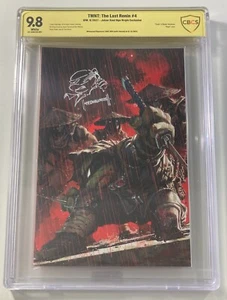 TMNT Last Ronin #4 CBCS 9.8 Signed + Sketch Remark Kael Ngu Variant Limited 300! - Picture 1 of 2