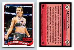 Mickie James #50 WWE Heritage 2018 Topps Trading Card - Picture 1 of 1