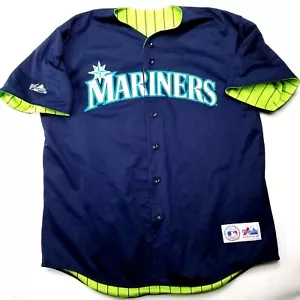Vintage Majestic Made In USA Mariners Alex Rodriguez#3 Reversible CB3 - Picture 1 of 15