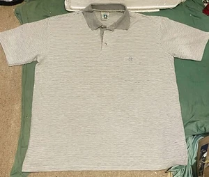 VINTAGE Bonds Polo Shirt Mens ORIGINAL PENGUIN Striped 80s 90s SIZE 24 115 chest - Picture 1 of 4