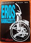 Eros Ramazzotti European Tour 96 Dove C'è Musica Signed