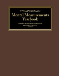 The Nineteenth Mental Measurements Yearbook (Buros Mental Measurements Yearbook) - Picture 1 of 1