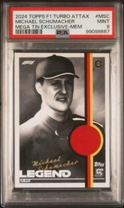 🚨 Michael Schumacher 🇩🇪 PSA 9 Topps F1 Turbo Attax Relic Card Formula 1 - Photo 1 sur 2