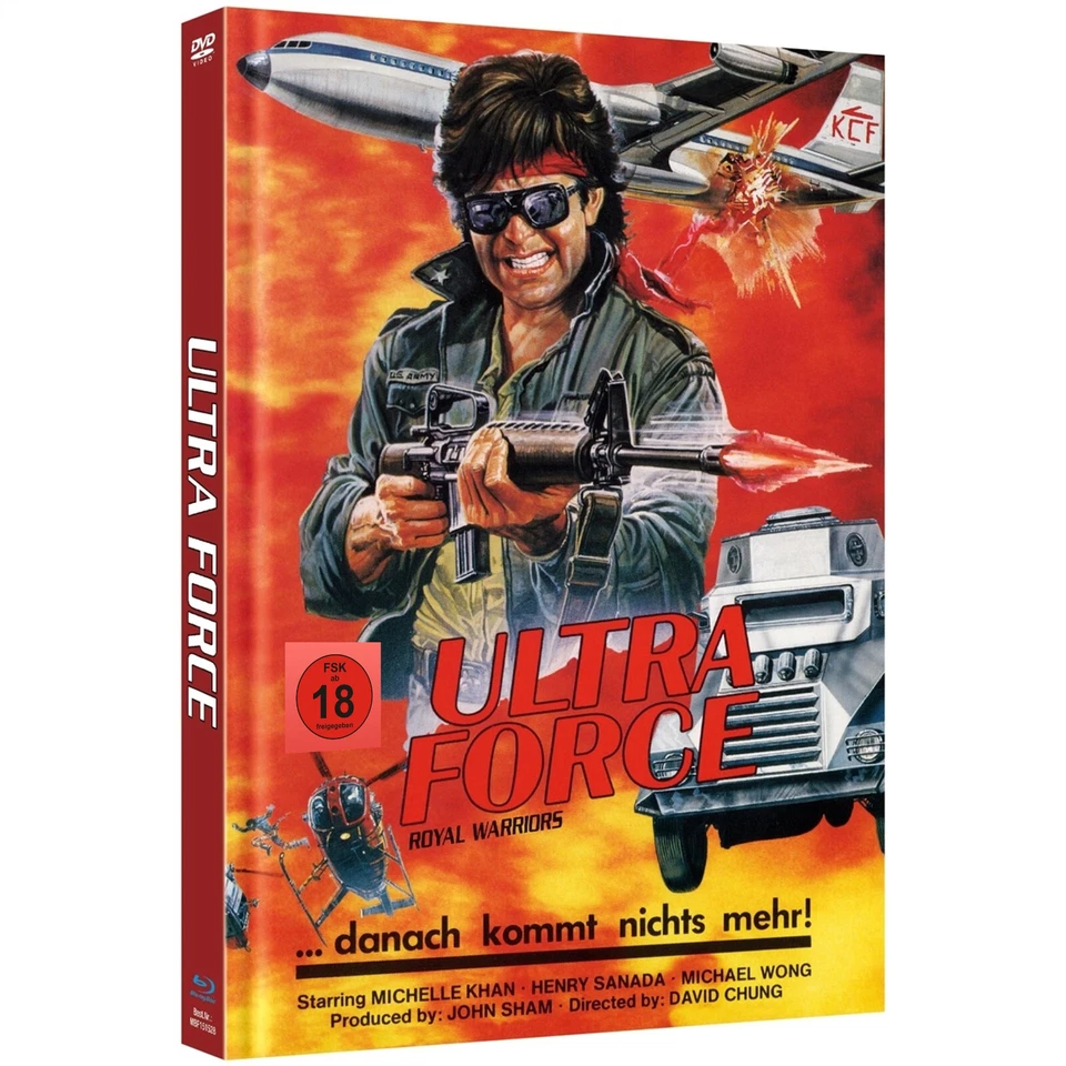 Mediabook Ultra Force 1 Michelle Yeoh Hongkong Cop Royal Warriors Blu-Ray DVD -C - Image 1 of 1