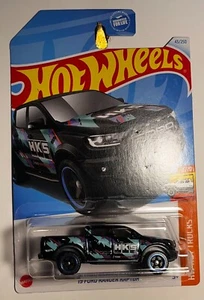 2024 HOT WHEELS BLACK HKS '19 FORD RANGER RAPTOR 2/10 HOT TRUCKS SERIES 43/250 - Picture 1 of 2