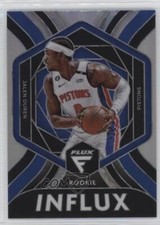 2022-23 Panini Flux Rookie Influx Silver Prizm Jalen Duren #25 Rookie RC