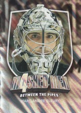 2011-12 Between The Pipes Masked Men IV Silver #MM-17 Marc-Andre Fleury