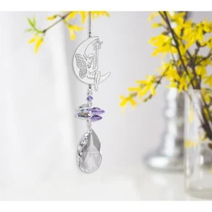 Woodstock Chimes - Crystal Fantasy - Fairy - Suncatcher Brand New - Picture 1 of 2