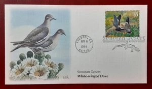 USA 1999 Cachet FDC Sonoran Desert Tucson Arizona Commemorative Postmark 5060 - Picture 1 of 2