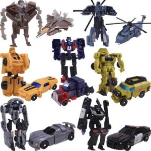 2in1 Mini Deformation Toys Optimus Prime Megatron Robots Car Kids Action Figures - Picture 1 of 34