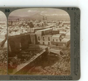 Arequipa to Pichapicha Mountains Peru Underwood Stereoview - Picture 1 of 3