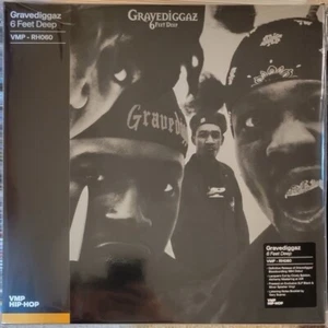 Gravediggaz - 6 Feet Deep VMP Silver Splatter Colour Vinyl Me Please)| 2LP New - Picture 1 of 2
