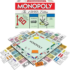 Monopoly the 1980'S Edition with Original 1980'S Artwork & Components Incl. All - Picture 1 of 4