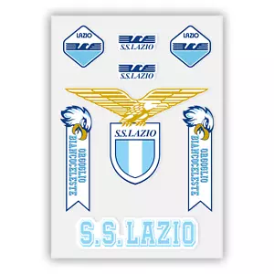 ADESIVI SQUADRE CALCIO LAZIO Stickers Football Club Sport Team Serie A - Imagen 1 de 4