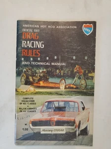 1969 AHRA/American Hot Rod Association Drag Racing Rules Book - Picture 1 of 5