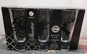 Game Of Thrones Libbey Shooters 6 Gläser Set - Bild 1 von 11