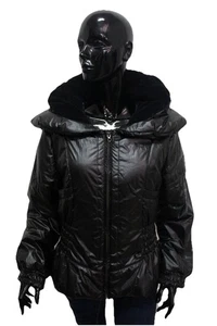 GUESS by Marciano Giacca Donna Nera Taglia 46 Invernale Elegante Calda Moda - Picture 1 of 13